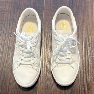 Keds Classic White Lace-Up Sneakers